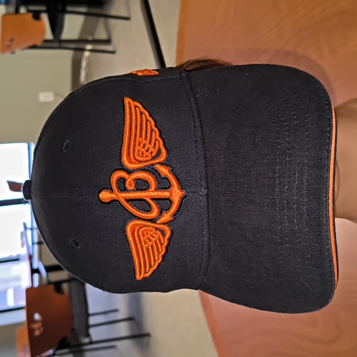 Breitling Embroidered Logo Strapback Hat Cap